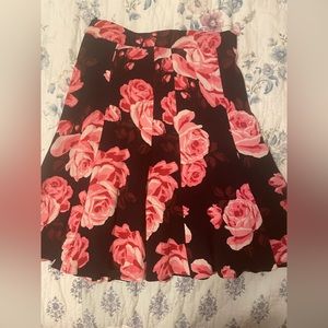 Kate spade floral skirt